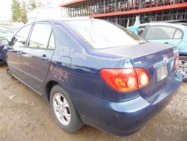 2005 Toyota Corolla LE Navy 1.8L AT #Z23154